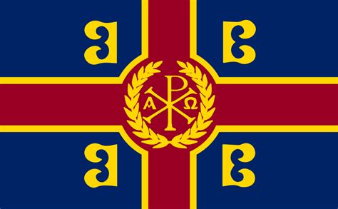 The Flag Of Restored Roman Empire Vexillology