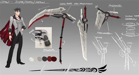 Qrows Weaponimage Gallery Rwby Qrow Rwby Characters Rwby