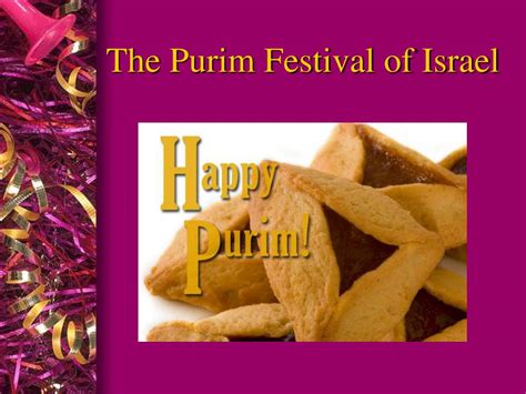 Ppt The Purim Festival Of Israel Powerpoint Presentation Free