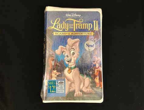 Lady And The Tramp 2 Scamps Adventure Walt Disney Vhs Etsy