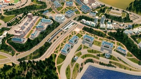 Building A University Campus In Cities Skylines Campus Dlc Dream