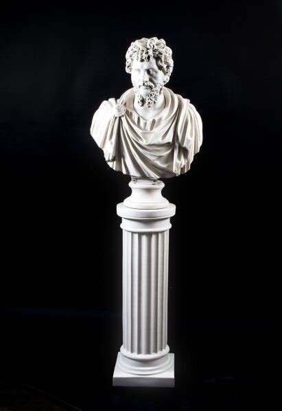 Marble Bust And Pedestal Ref No 02945a Regent Antiques