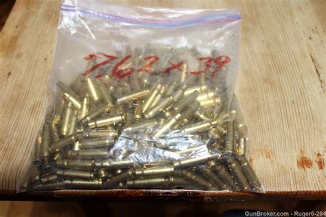 762x39 Brassak47 Fired Brass Mixed Headstamps Used Polished