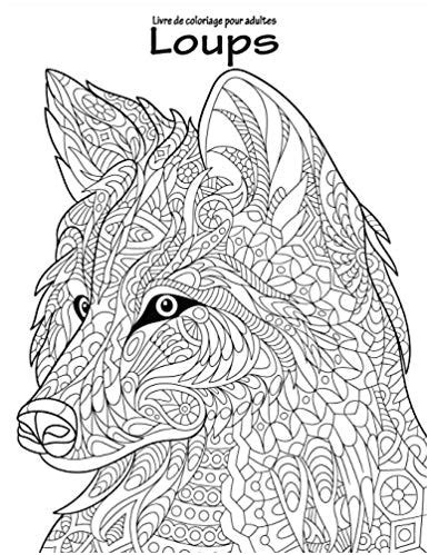 Dessin mandala loup a colorier. 14 Adorable Coloriage Loup Mandala Pictures - COLORIAGE