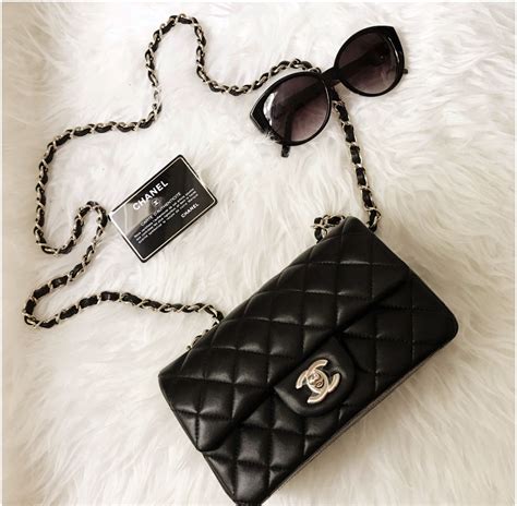 Chanel Mini Rectangle Classic Flap Bag In Lambskin 😍😍😍 Chanel Mini