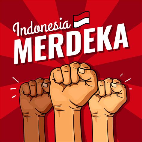 Poster Tentang Kemerdekaan Indonesia Coretan
