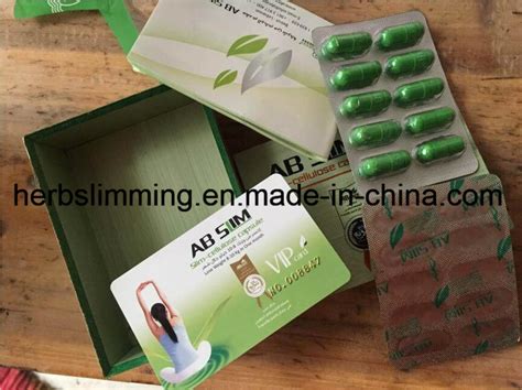 China Ab Slim Weight Loss Fast Pills Herbs Capsules