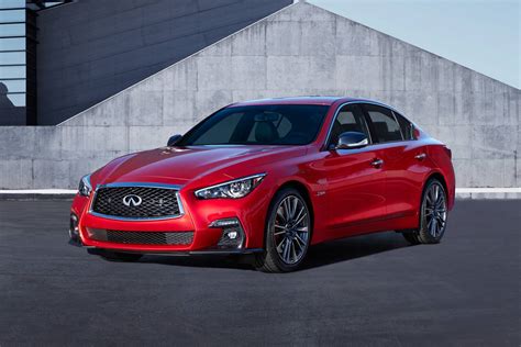 Pre Owned 2021 Infiniti Q50 Red Sport 400 Rwd 4dr Car