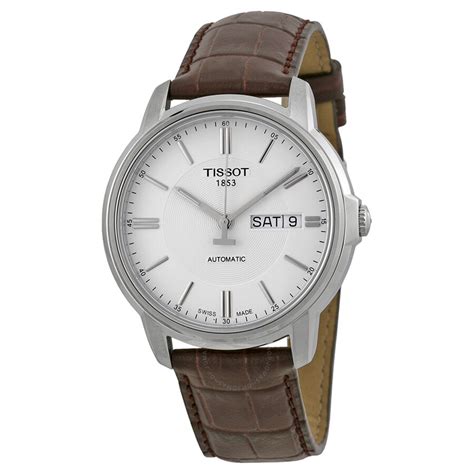 Tissot Automatic Iii White Dial Men S Watch T Fado Vn