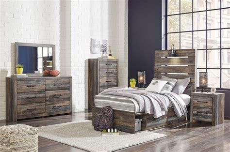 Amazon com exquisite youth canopy bedroom set by ashley furniture. ASHLEY DRYSTAN Twin Size Bedroom Set - Storage Bed in 2020 ...