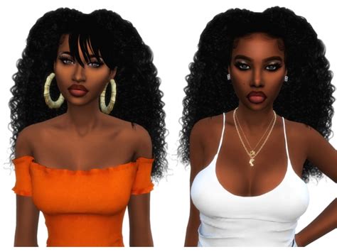 Xxblacksims Makayla Hair Sims 4 Black Hair The Sims 4
