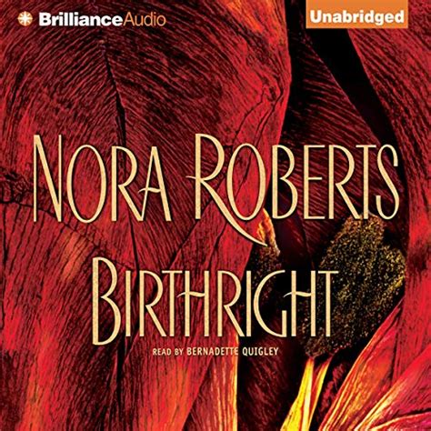 Birthright Audio Download Nora Roberts Bernadette Quigley