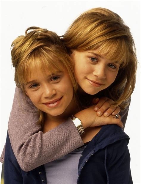 Mary Kate And Ashley Olsen As Kids From Full House