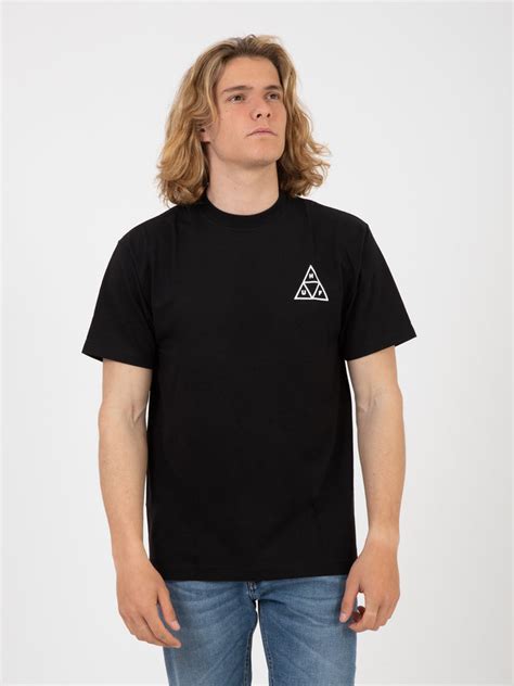 Huf Huf Set Triple Triangle T Shirt Black Stimm