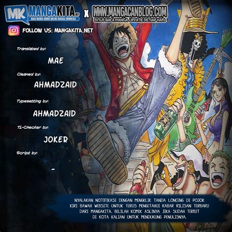 One piece (stylized in all caps) is a japanese manga series written and illustrated by eiichiro oda. Komik One Piece Chapter 988 (HD) Bahasa Indonesia - KomikIndo
