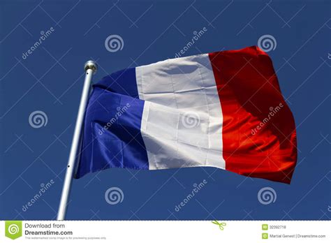 Tricolore French Flag Stock Photo Image Of Floating 32392718