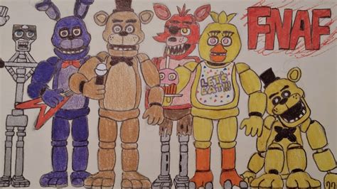 How To Draw Fnaf Characters