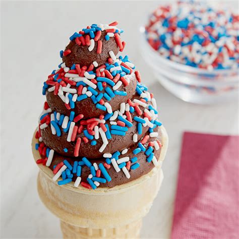 Red White And Blue Sprinkles 10 Lb