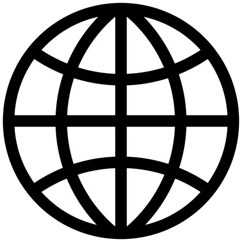 19 World Wide Web Icon Vector White Images Globe Icon Vector World