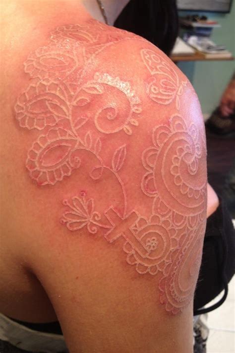 White Lace Tattoo Thinking About Inking Pinterest