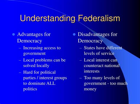 Ppt Federalism Powerpoint Presentation Free Download Id2989545