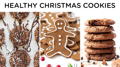 Healthy Christmas Cookies Gluten Free And Delicious Youtube