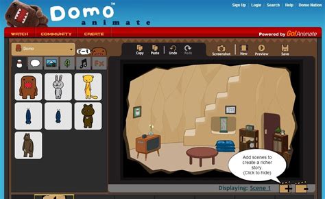 Domo Nation Is A Student Friendly Online Animation Tool