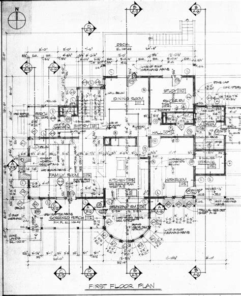 Final Floor Plan Construction Drawing Jeffrey A Lees Aia Architect
