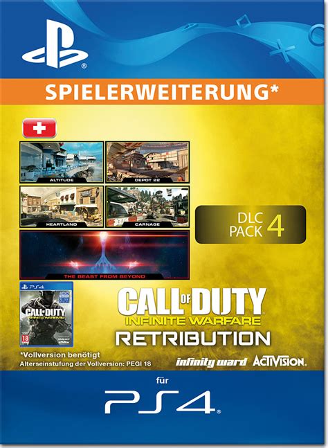 Call Of Duty Infinite Warfare Dlc 4 Retribution Playstation 4