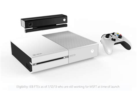Microsoft Releasing White Xbox One Console For Development Team