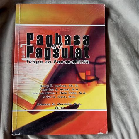 Pagbasa At Pagsulat Tungo Sa Pananaliksik Textbook Shopee Philippines
