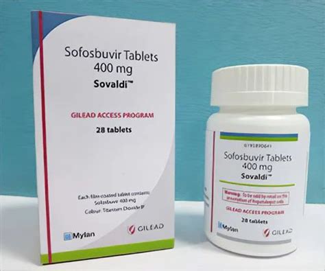 Sovaldi 400 Mg Tablet Prescription Treatment Hepatitis C At Rs 8200piece In Mumbai
