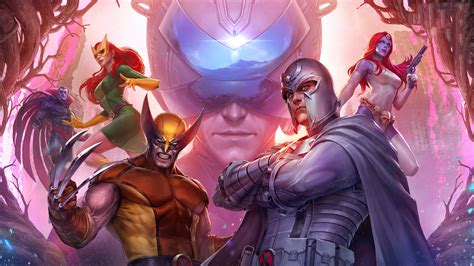 marvel future fight x men force wallpaper hd games wallpapers 4k wallpapers images backgrounds