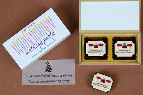 Even with a reciept in most cases. Birthday Return Gifts - CHOCOCRAFT | Birthday return gifts, Birthday, Gifts