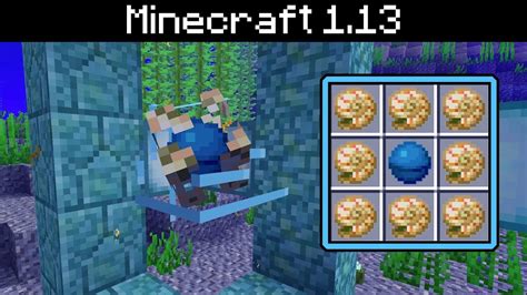 Minecraft doesn't use higher resolutions, and it breaks the concept of the heart being a closed sohere that opens while inside an activated conduit. Minecraft 1.13 - Conduit, Heart of the Sea, Nautilus Shell ...