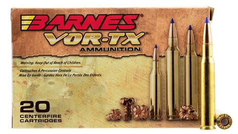 0.295 length 1.047 box qty 50 catalog # 30362. Barnes Bullets 21565 VOR-TX Rifle 30-06 Springfield 168 gr ...