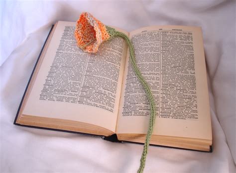 Atlanta flower delivery is also in the realm of what this company provides for couples. handmade flower bookmark | hand knit, another better than ...