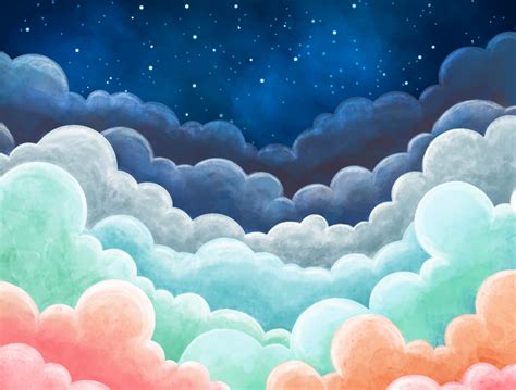 The Dreamy Night Sky By Ankita On Dribbble