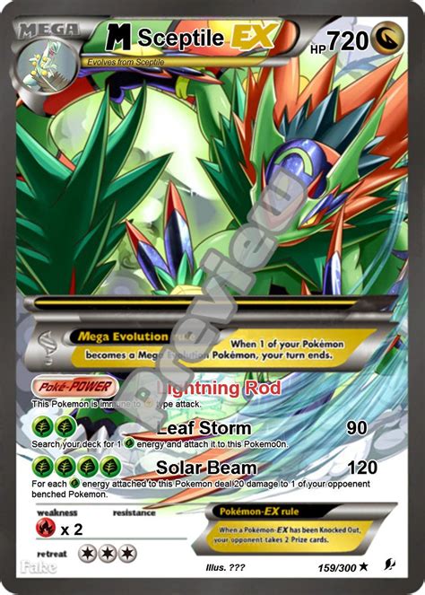 M Sceptile Ex Gmax Vmax Gigantamax Ex Pokemon Card Etsy Uk