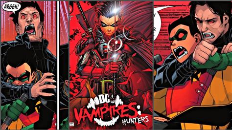 Dc Vs Vampires Hunters 1 L Vampire Robin Vs Vampire King Nightwing