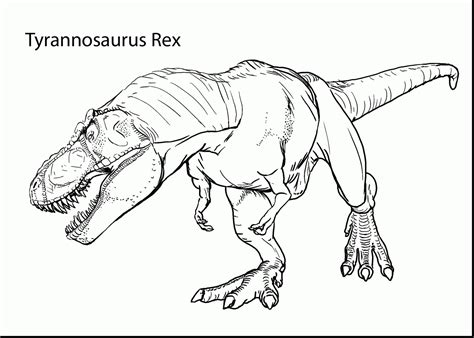 This dinosaur coloring sheet features another t. Jurassic Park T Rex Coloring Page | Dinosaur coloring ...