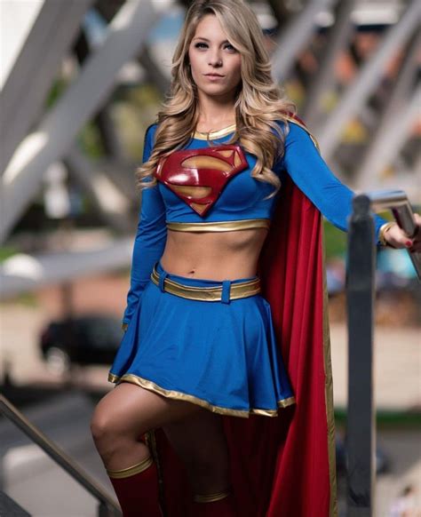 Supergirl Cosplay Supergirl Fantasias De Cosplay Super Herói