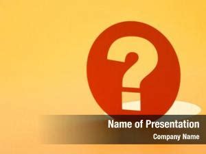 Question Mark Red Question Mark Powerpoint Template Question Mark Red