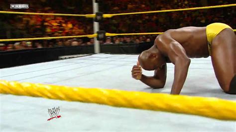Wwe Nxt Titus Oneil Vs Lucky Cannon Youtube