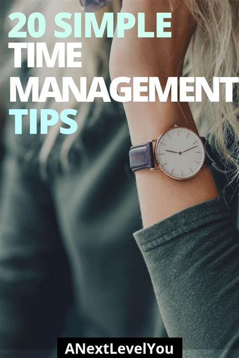 20 Simple Time Management Tips — To Get More Done In Less Time Here
