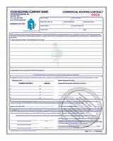 Roofing Estimate Template Form Images