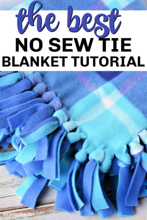 How To Make A Fleece Tie Blanket Sewing Fleece Diy Tie Blankets No
