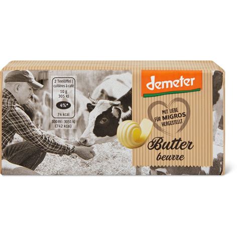 Demeter Butter • Migros