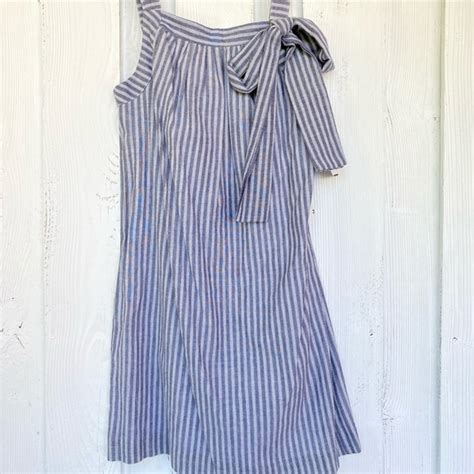 Trina Turk Dresses Trina Trina Turk Railroad Stripe Bow Dress 4 Nwt