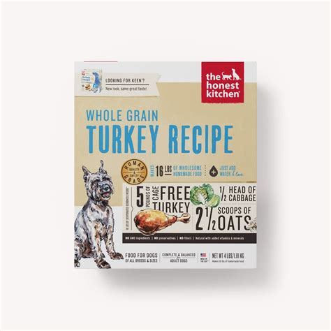 The Honest Kitchen Whole Grain Turkey Dehydrated Dog Food Keen